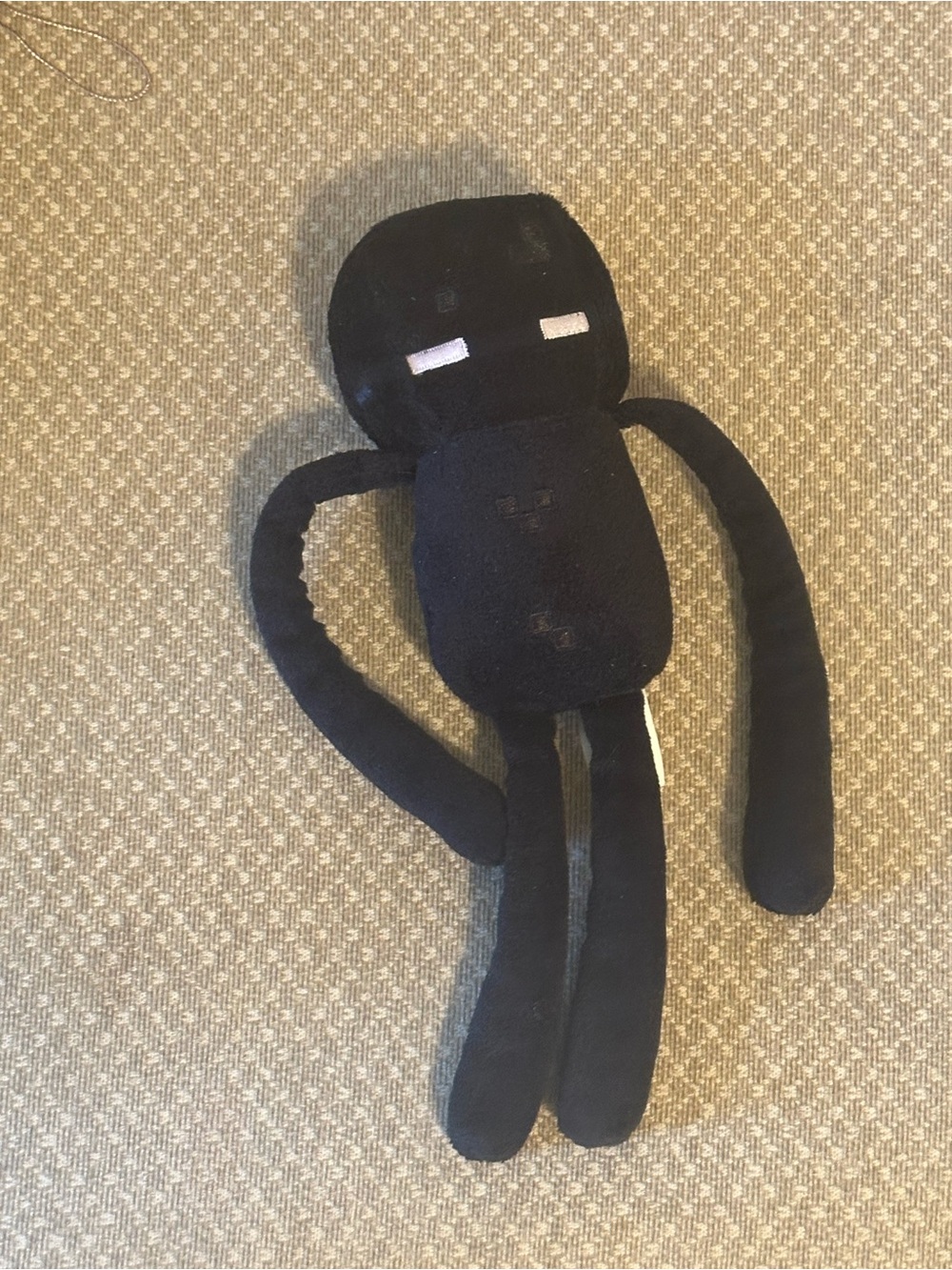 Minecraft Enderman Plush Stuffed Animal Mojang from 2014 Video Game Black 10"